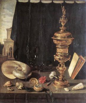 Pieter Claesz : Still Life with Great Golden Goblet